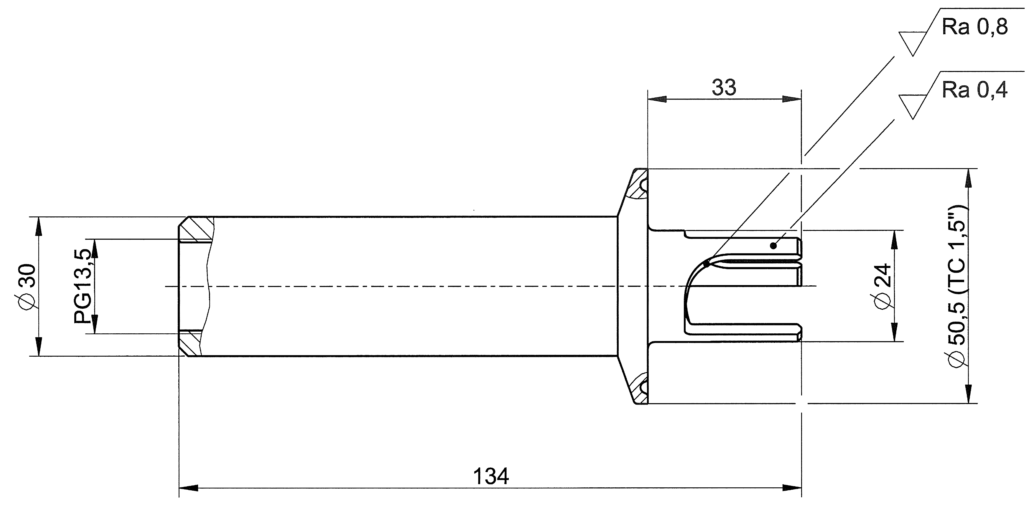 Hamiltn Flexifit TC150-33 Drawing / 237341