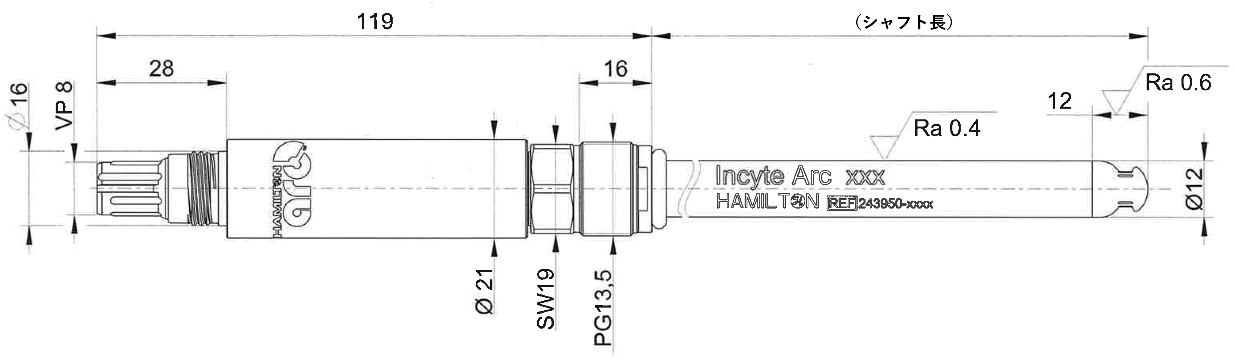 Hamilton Viable Cell Density Sensor Incyte Arc Drawing